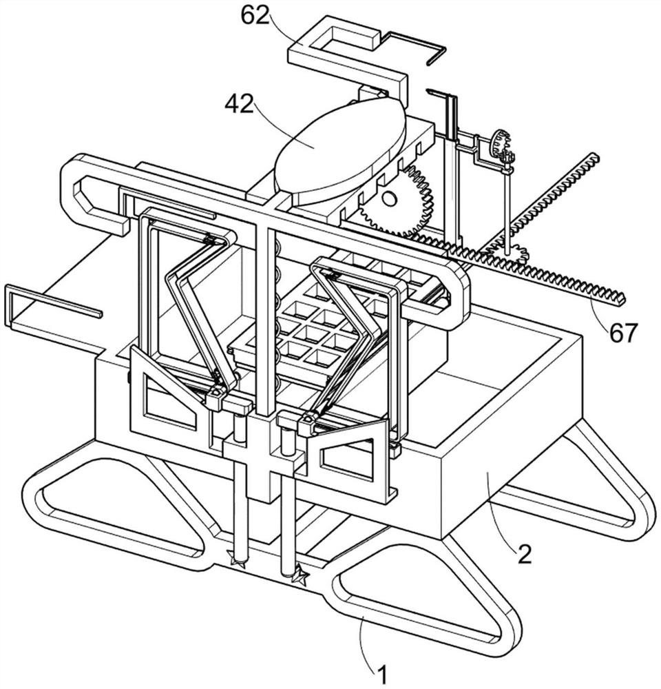 Powder pressing machine capable of scraping away powder on surface of grinding tool for eye shadow production