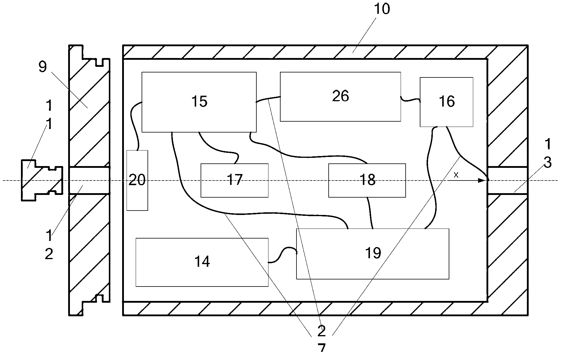Inner detection system for submarine pipelines and detection method thereof