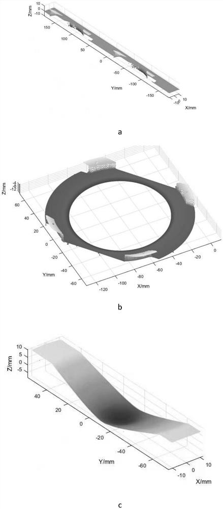 Line laser-based complex heterogeneous product assembly parameter detection method and system