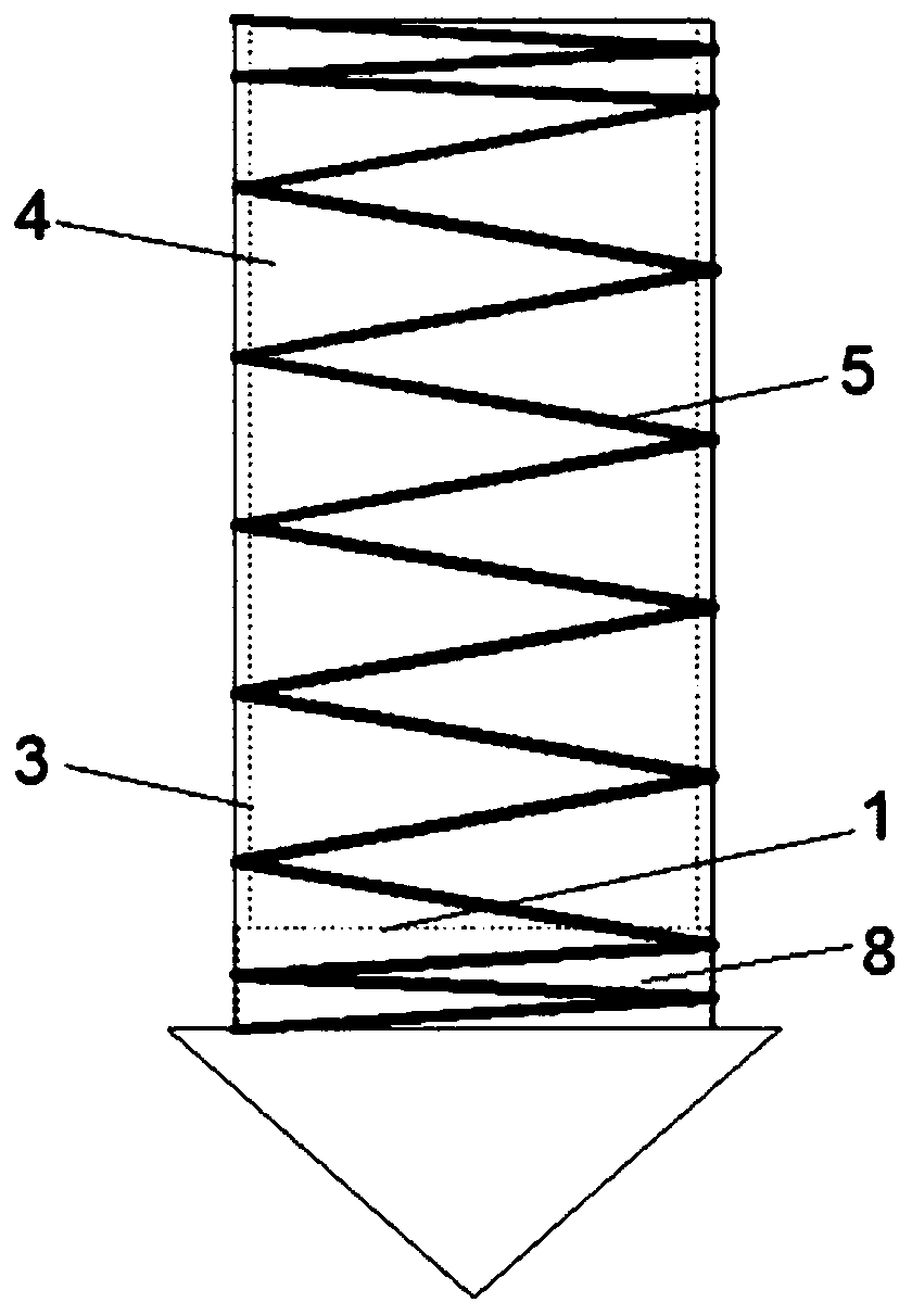 Steel slag pervious concrete pile and anti-blocking device and method of concrete pile