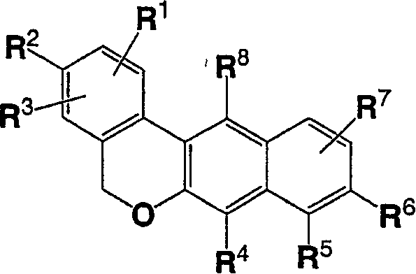 Dibenzo chromene derivatives and their use as ERbeta selective ligands