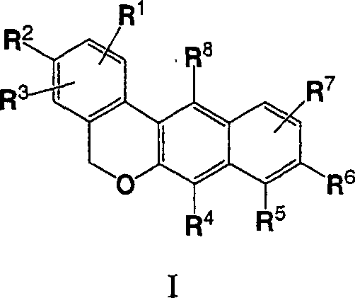 Dibenzo chromene derivatives and their use as ERbeta selective ligands