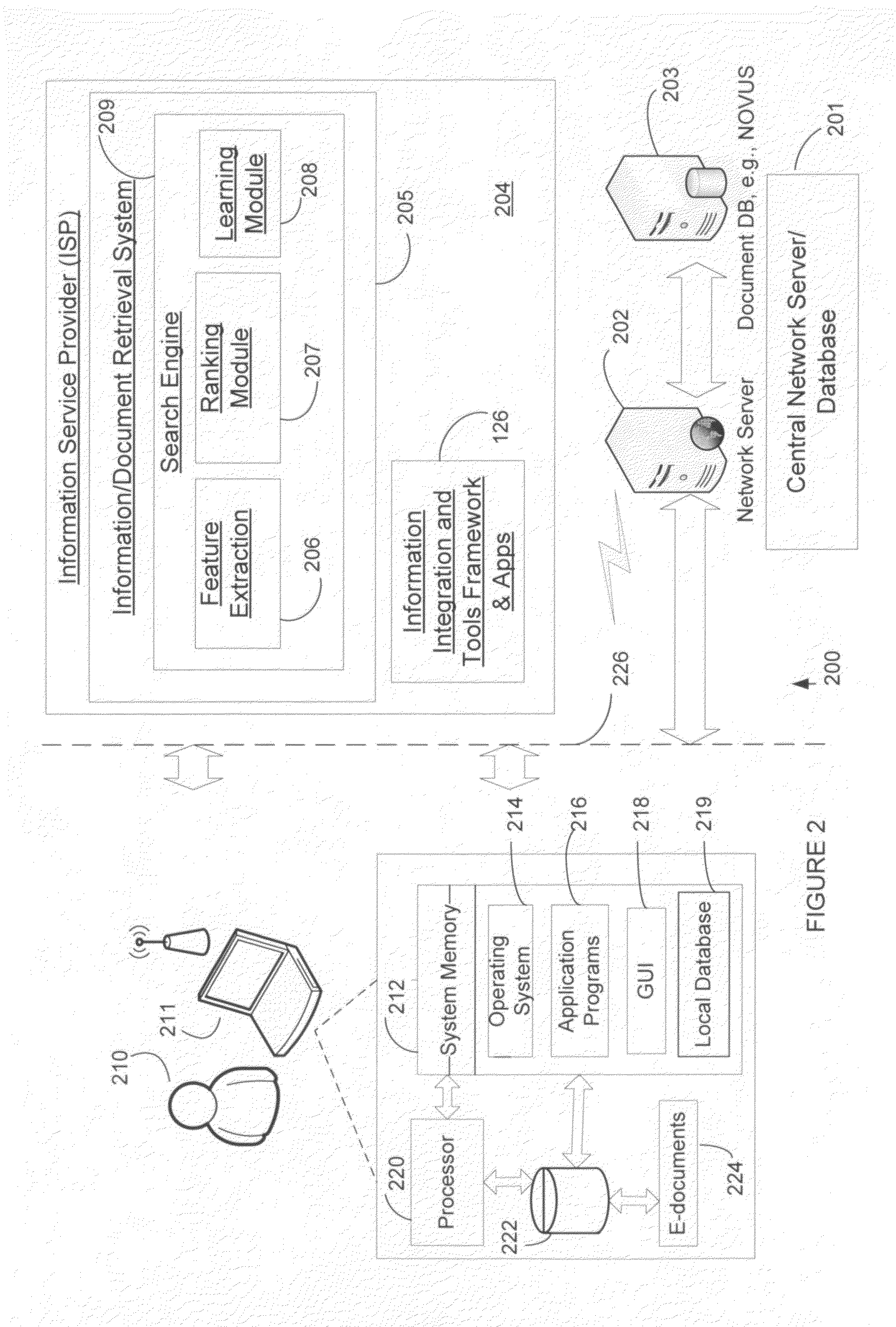 Method and system for integrating web-based systems with local document processing applications
