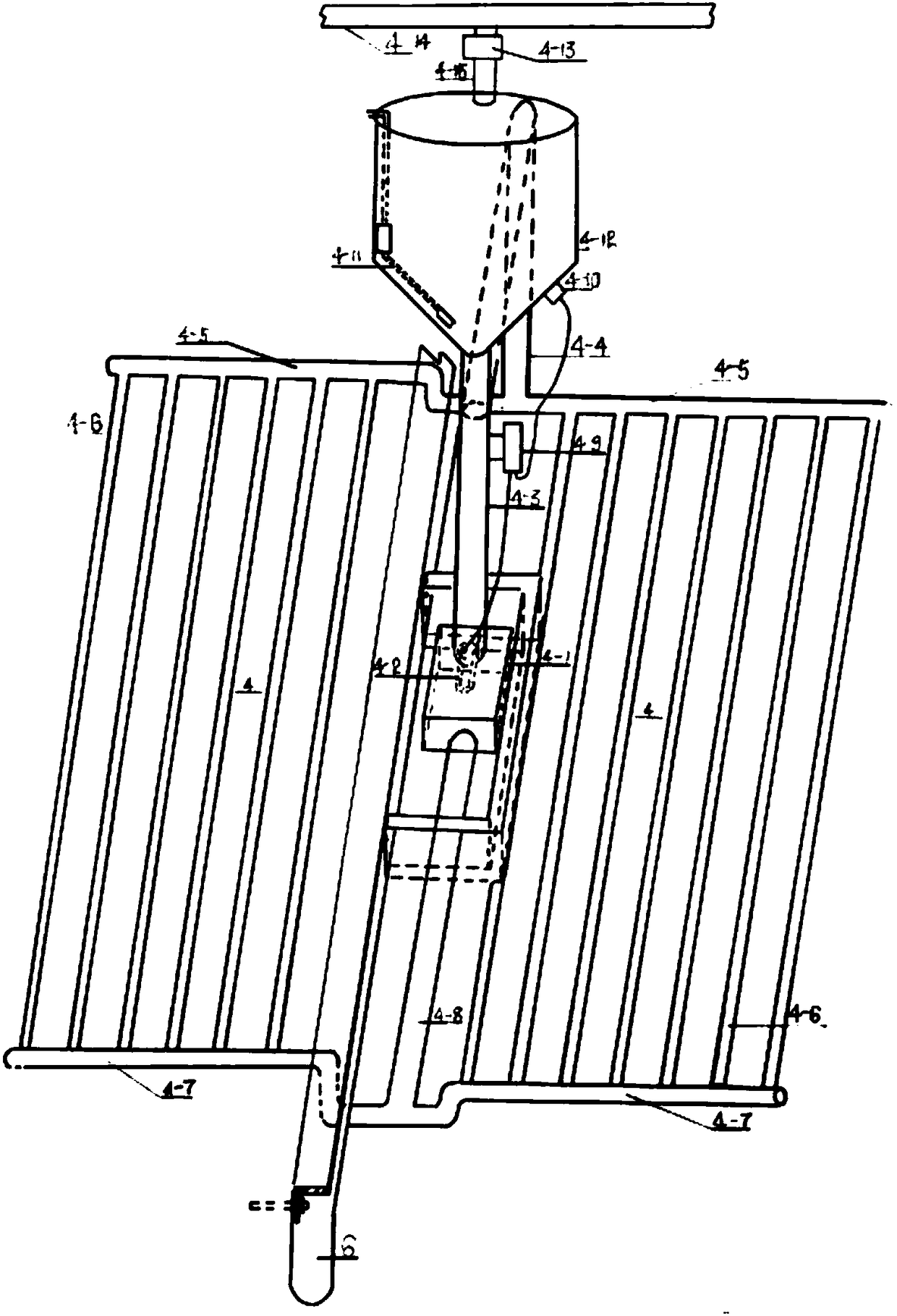 Pen-in-pen based pig breeding device and method