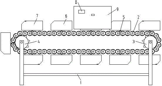 Quantitative conveying device specially used for chrysanthemum teabag packaging machine