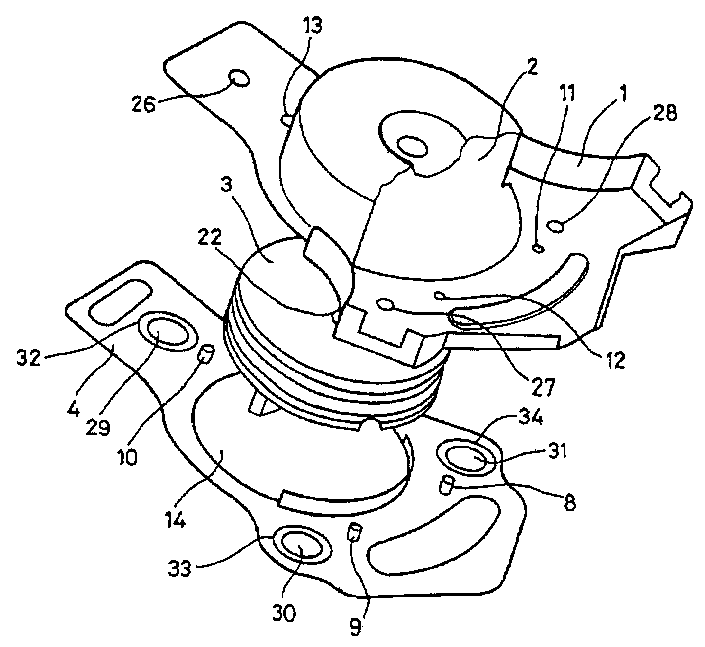 Sealed cable drum assembly