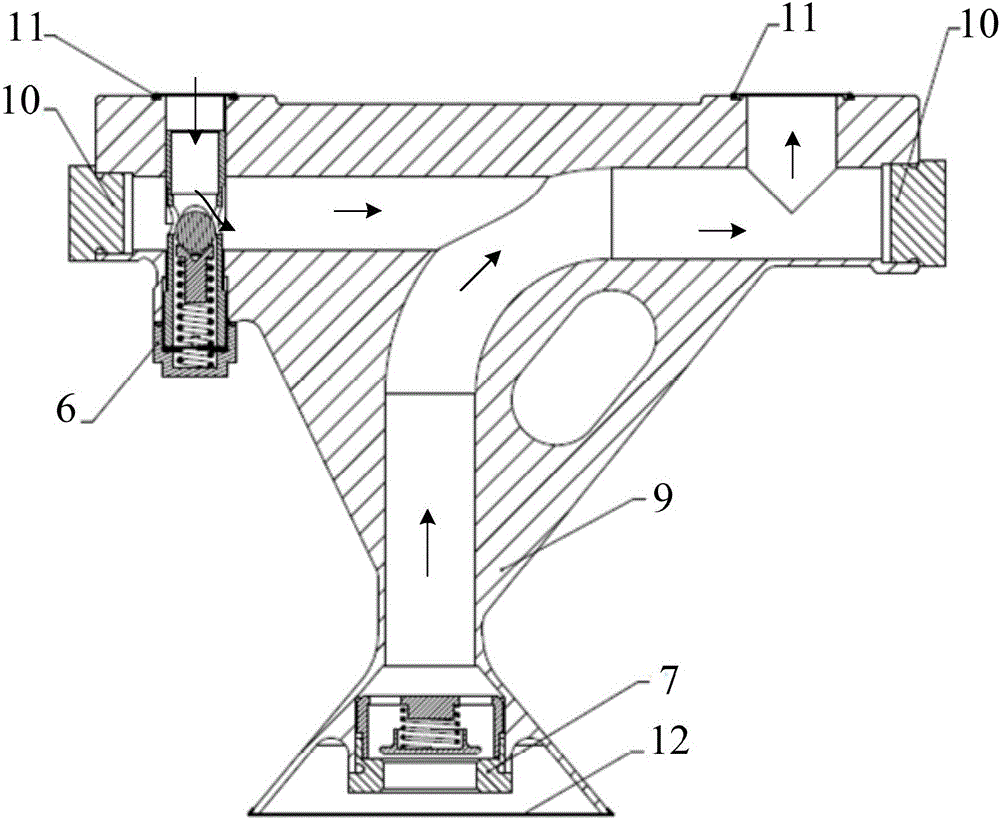 Internal combustion engine, lubricating system and machine oil sump strainer