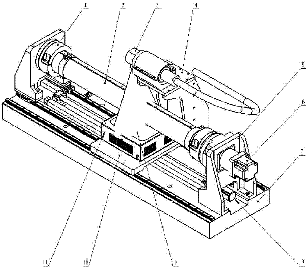 Full-field rod-shaped sample CT scanning device