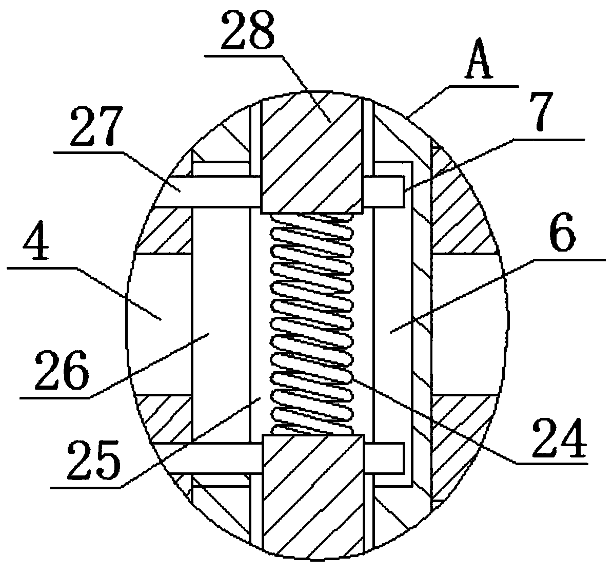 Semi-automatic painting tightening machine