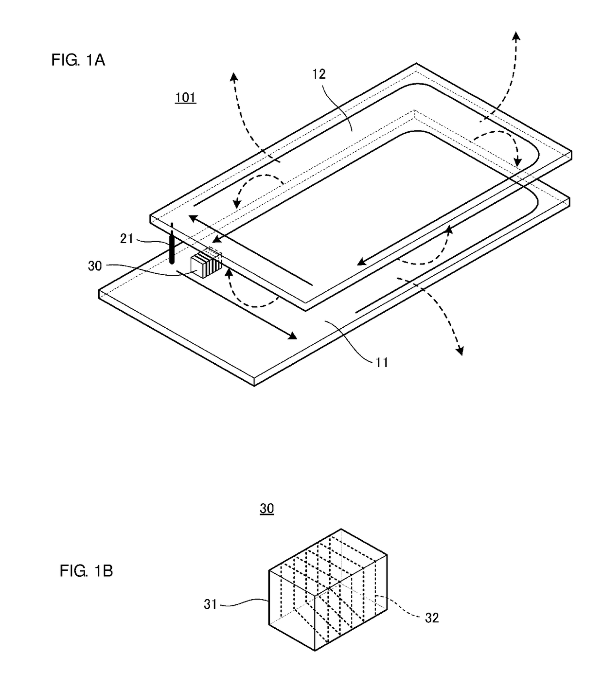 Antenna device and communication terminal device