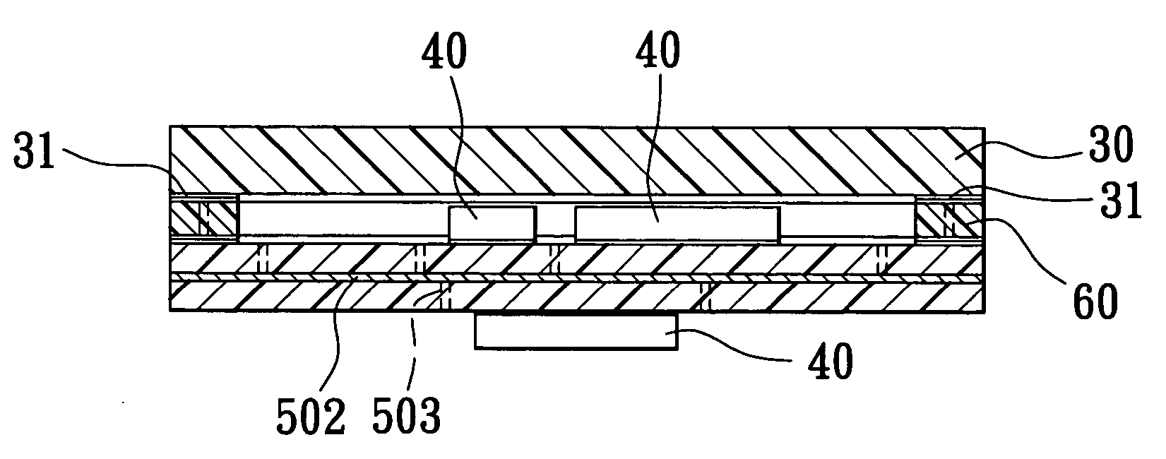 Miniaturized multi-chip module and method for manufacturing the same