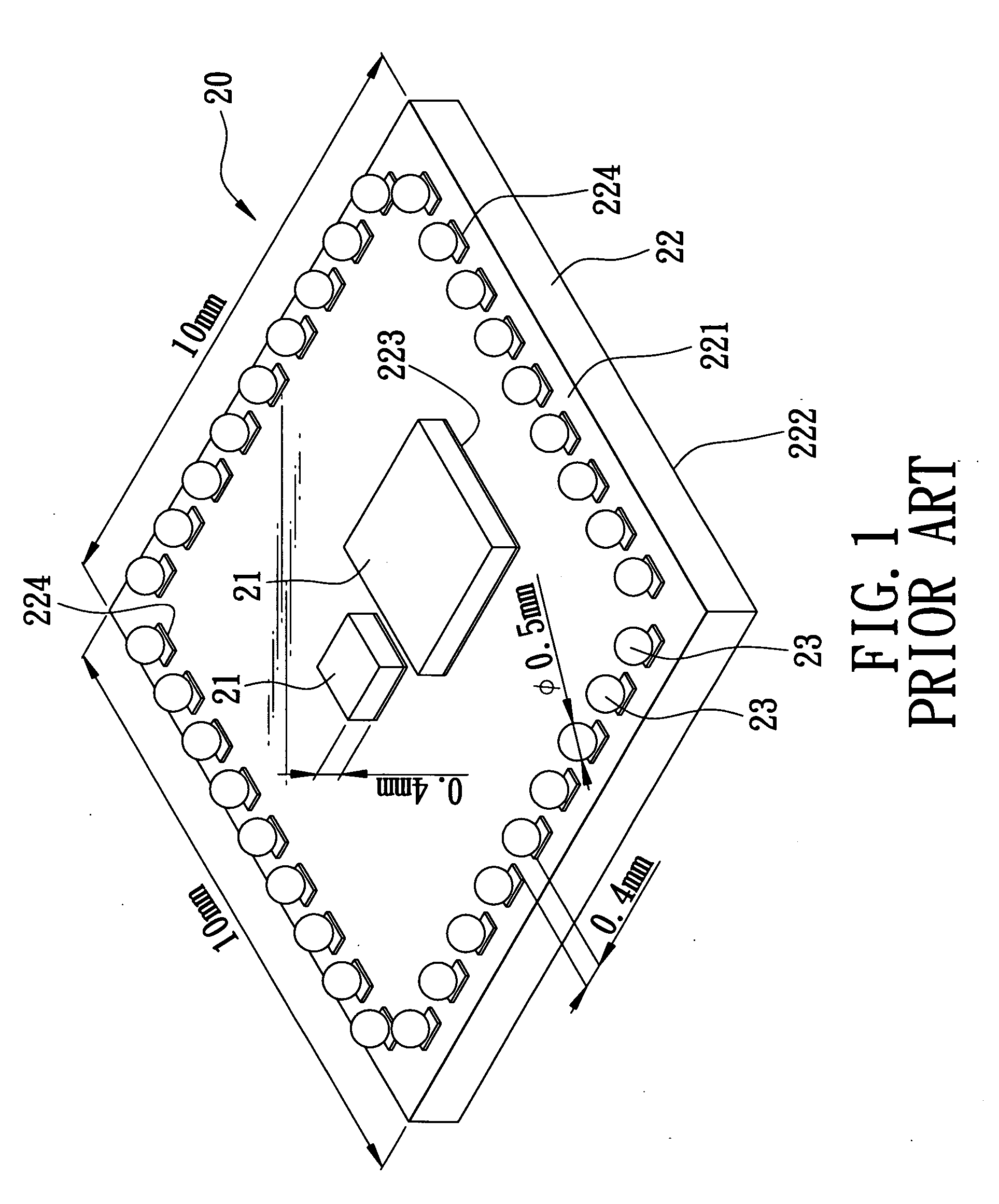 Miniaturized multi-chip module and method for manufacturing the same
