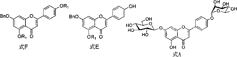 Intermediate of flavonoid compound and preparation method and application thereof