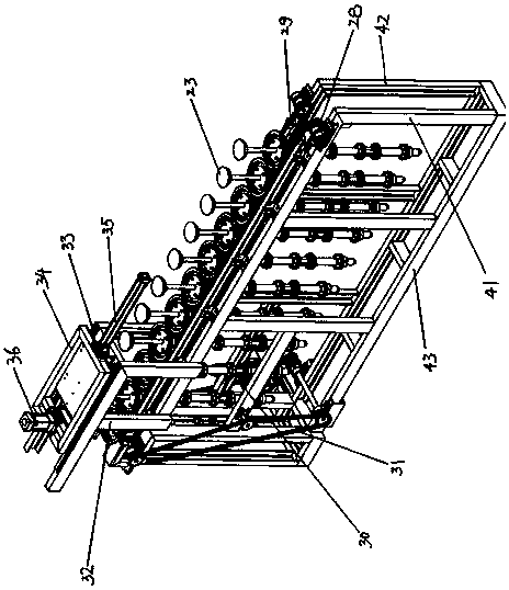 Automatic loading and unloading and storage method of piston ring electroplating production line