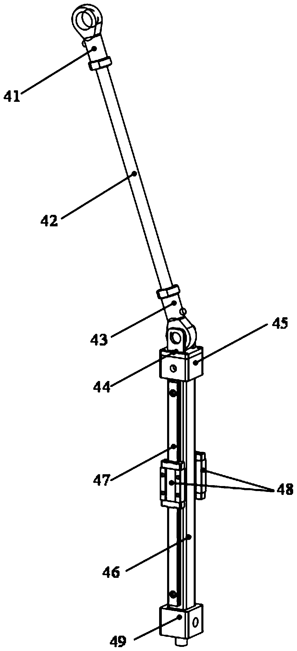 Camera adjusting device based on parallel mechanism two-degree-of-freedom redundant driving