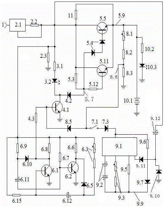 N-type pulse double-ending constant current charger