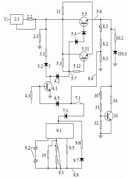 N-type pulse double-ending constant current charger
