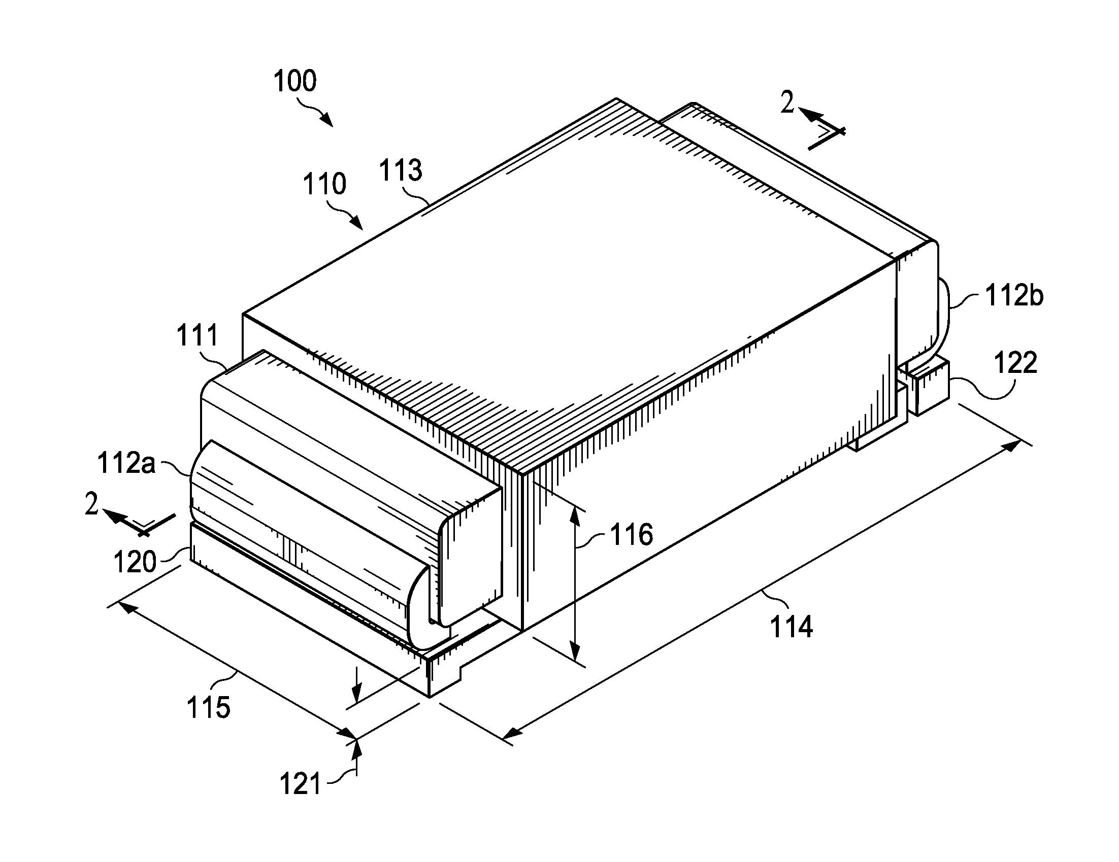 DC-DC converter vertically integrated with load inductor structured as heat sink