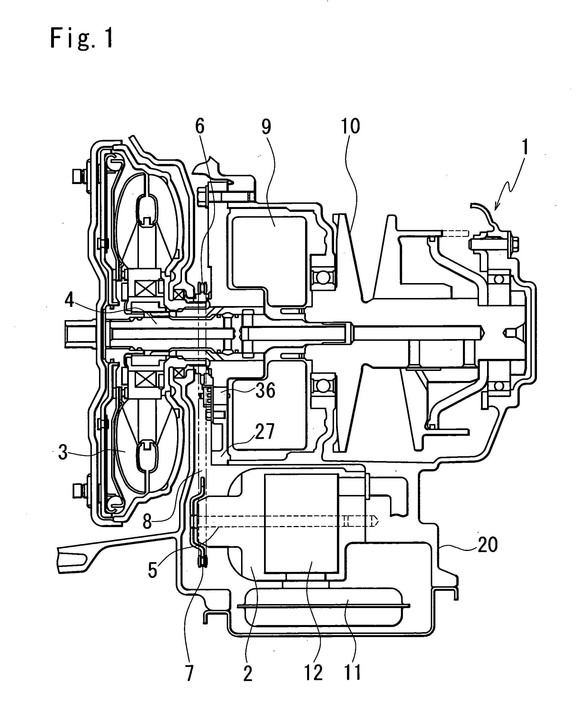 Oil pump supporting structure of automatic transmission