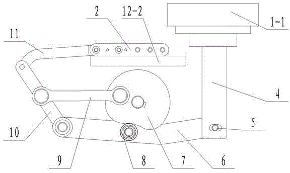 Automatic stamping mechanism based on copper stamp