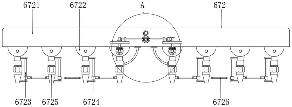 Livestock breeding room disinfection device for breeding alpacas