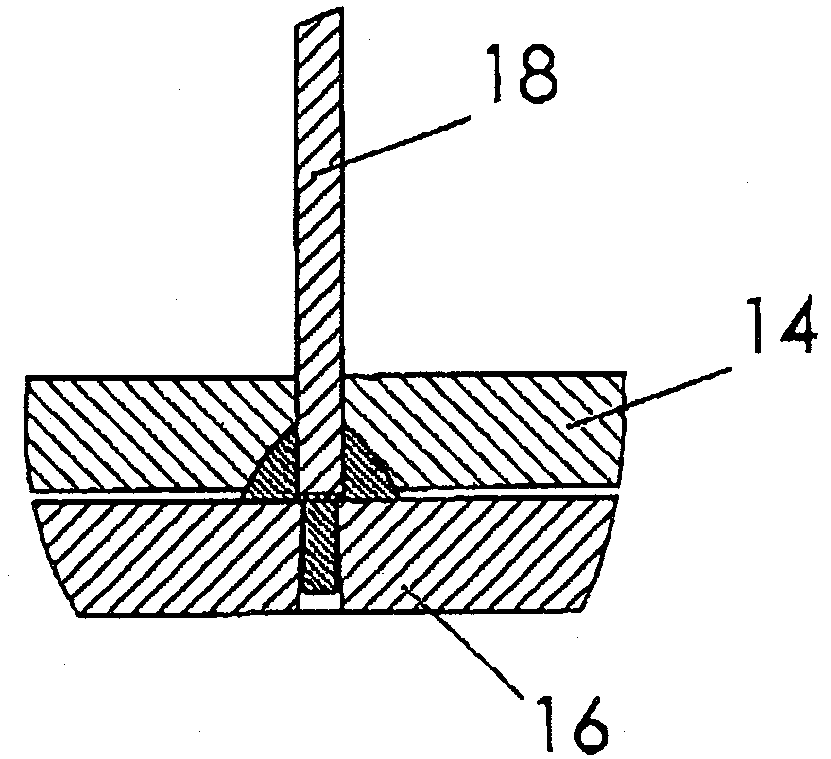 Method for producing a blind hole in a metallic body