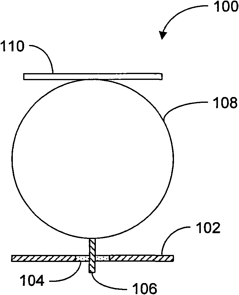 Antenna including first and second radiating elements having substantially the same characteristic features