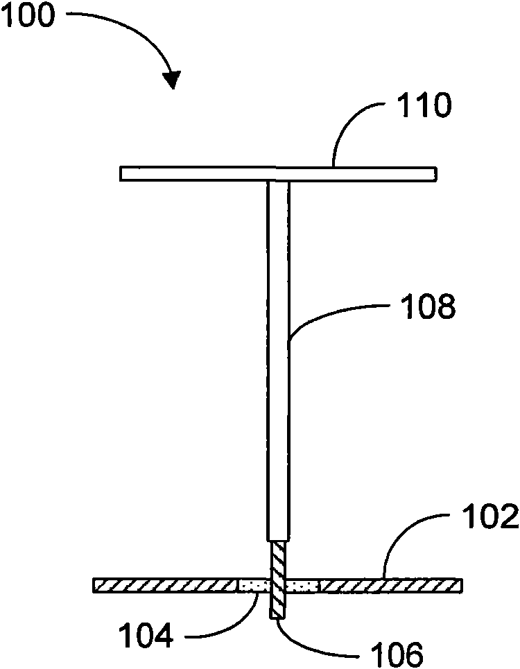 Antenna including first and second radiating elements having substantially the same characteristic features
