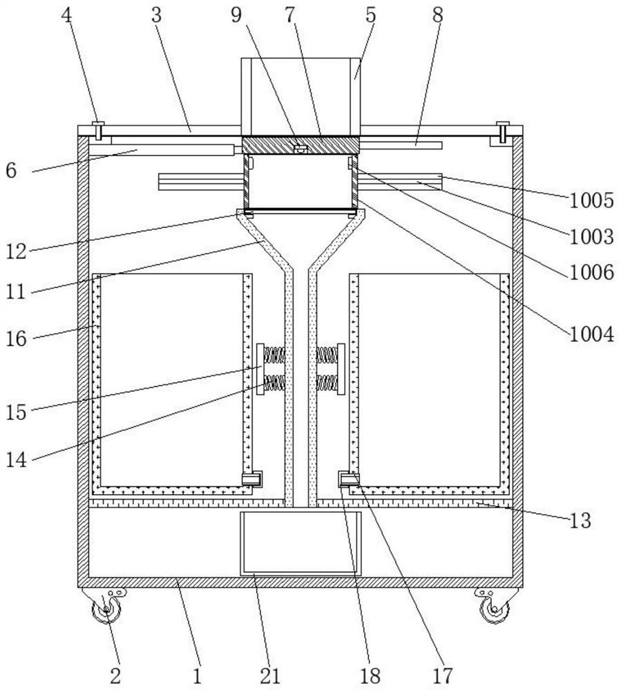 Machine-vision-based kitchen garbage classification method and equipment