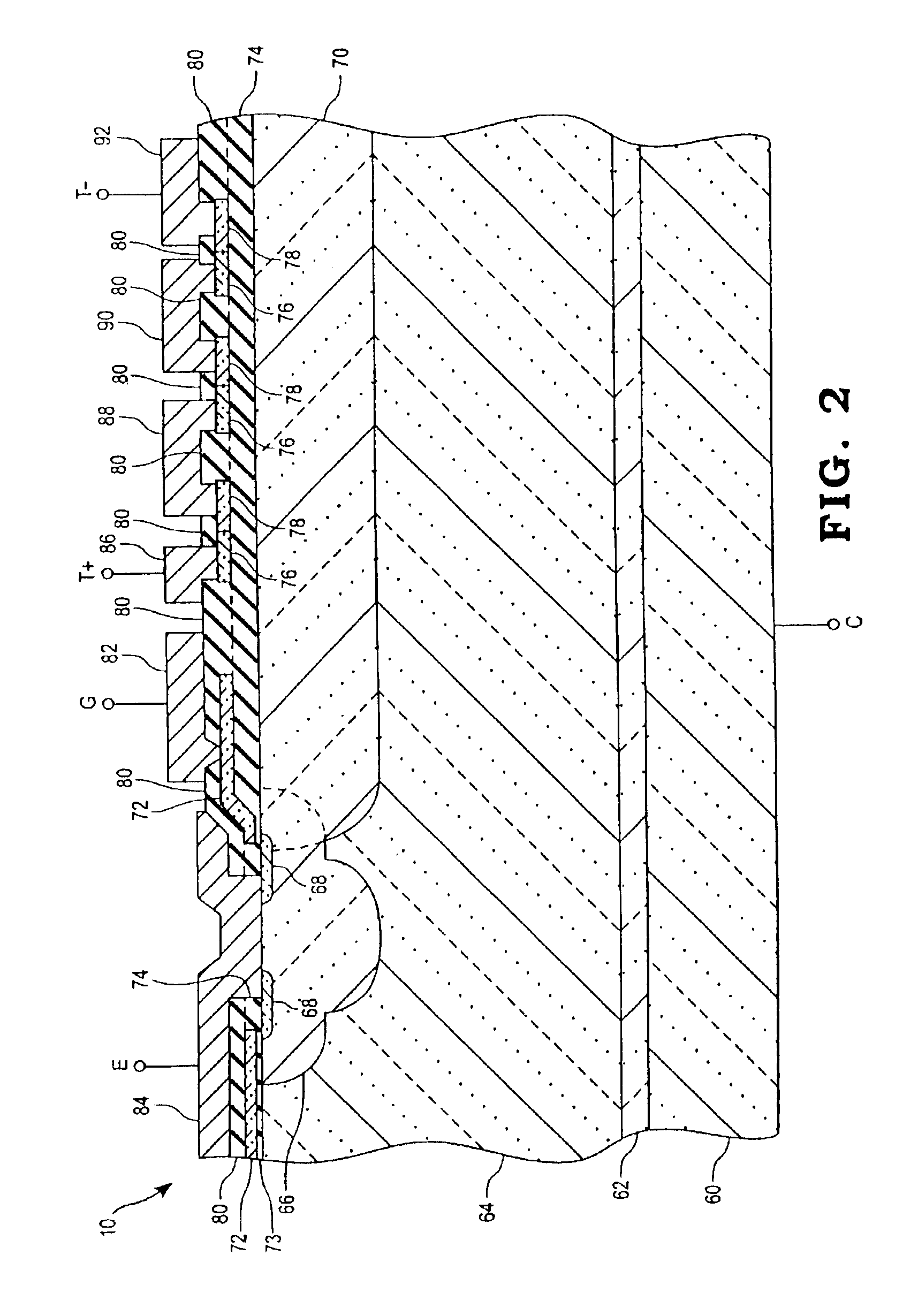 Integrated circuit including semiconductor power device and electrically isolated thermal sensor