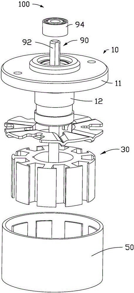 Electric motor, power device and unmanned aircraft using the power device