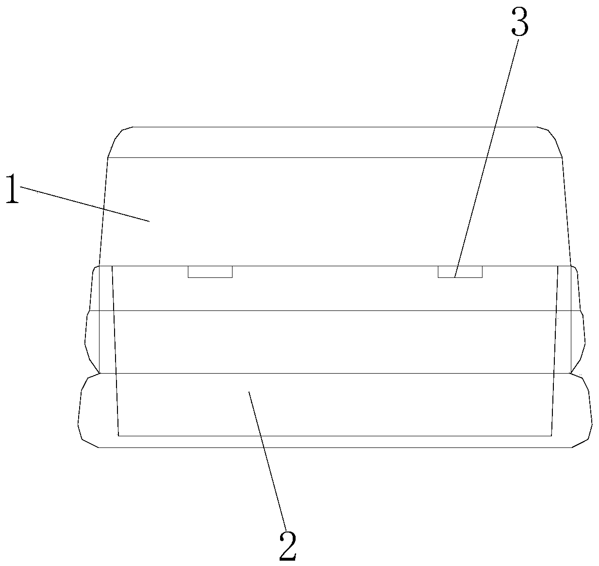 A kind of packaging technology of shortbread