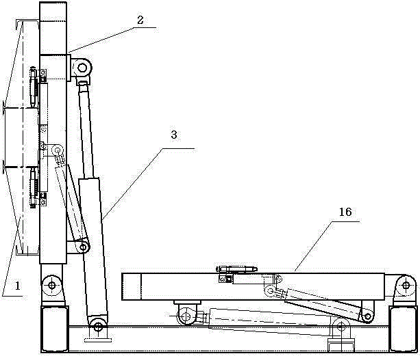 Novel overturning structure