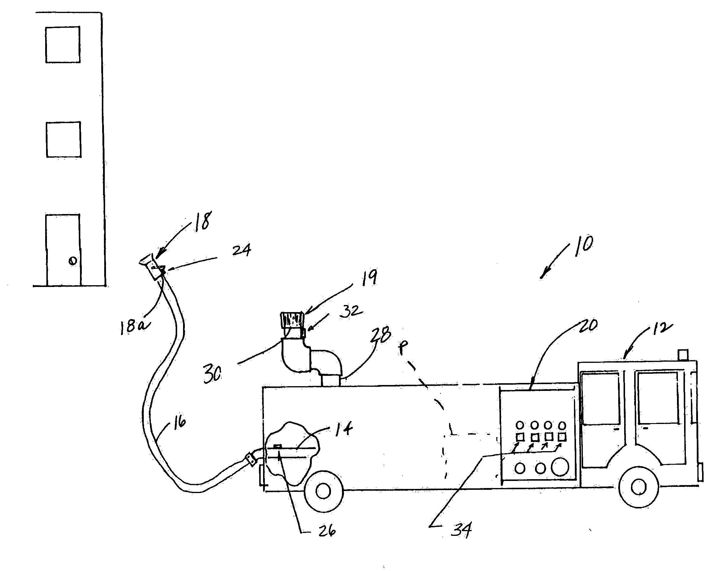 Firefighting fluid delivery system