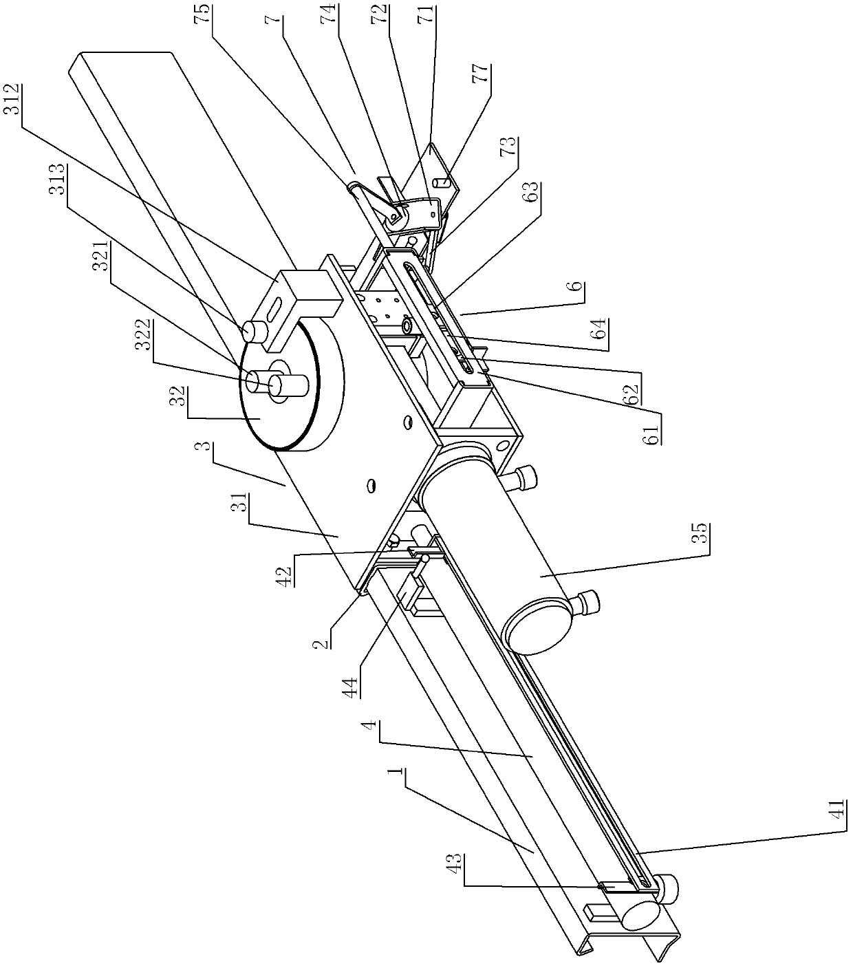 Adjustable multi-angle movable bending mechanism