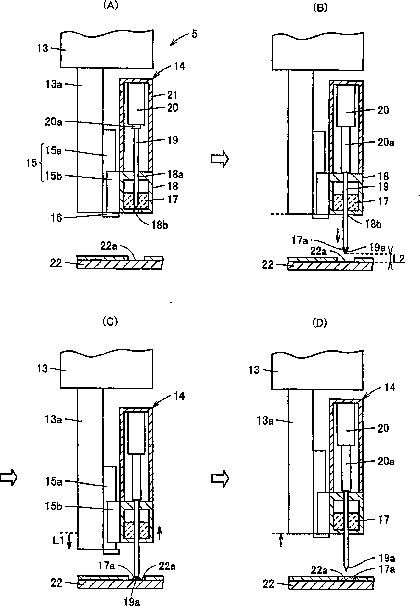 Pattern correction device, pattern correction method and pattern correction assembly