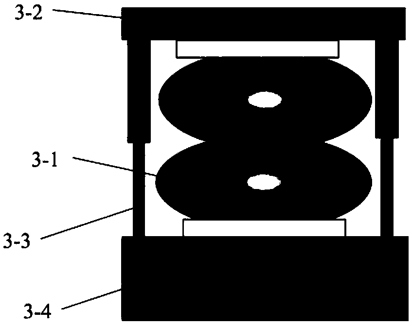 A large-scale missile on-hook vibration test equipment and method