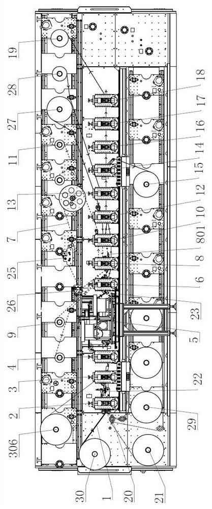 A kind of production process of electrode sheet