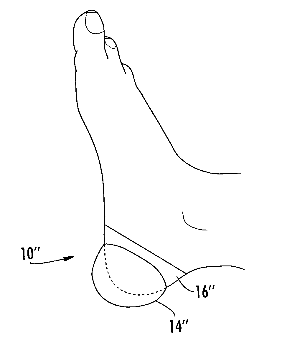 Method for reducing pressure damage to skin of a person, and corresponding skin protective devices