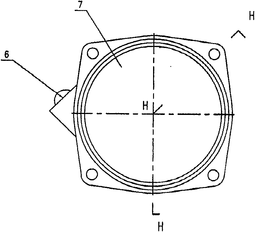 Back-falling type rope pull starter