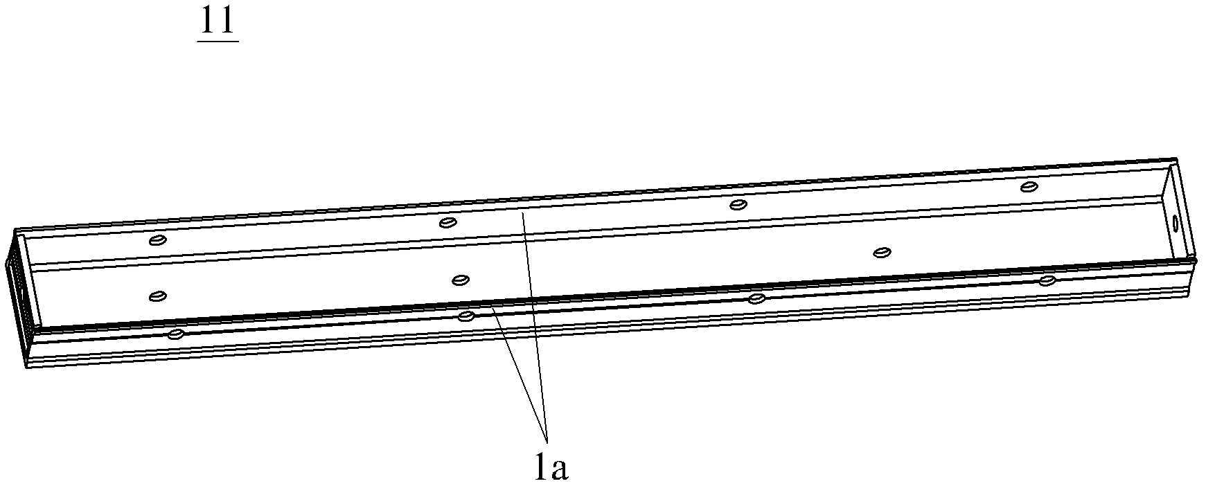 Aluminum alloy building template assembly