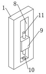 Oil-water interface instrument with storage mechanism