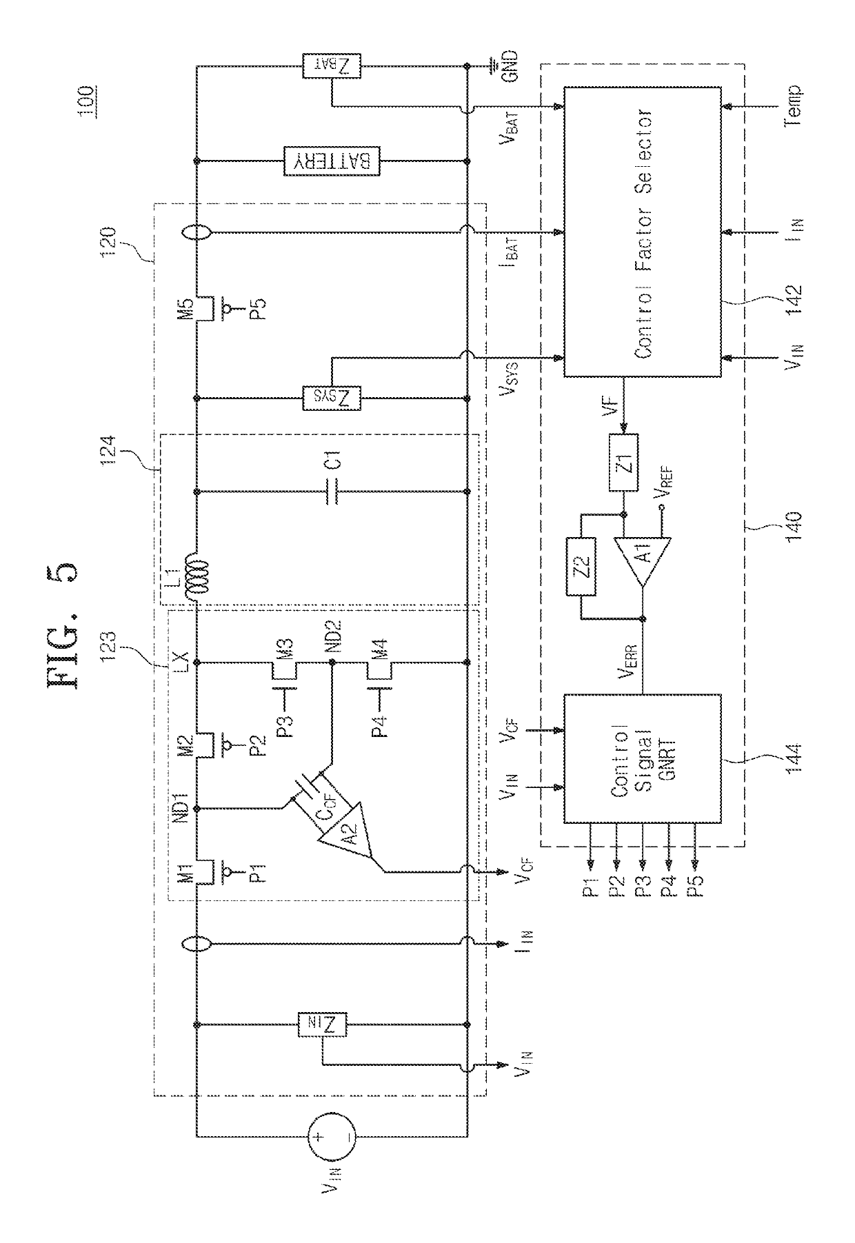 DC-DC converter, charger integrated circuit and electronic device having the same and battery charging method thereof