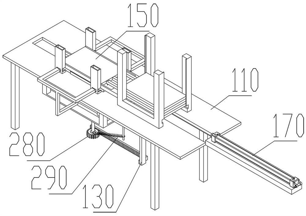 Computer host base assembling device