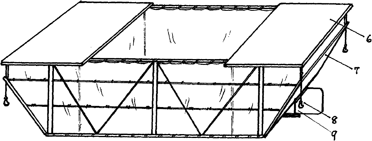 Waterborne hauling chamber