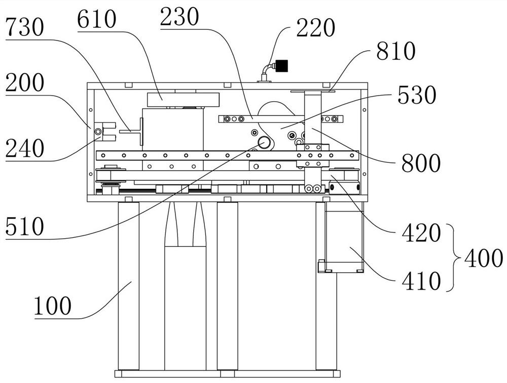 A kind of reading device of chemiluminescence immunoassay analyzer