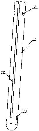 Length-retractable metal clamp