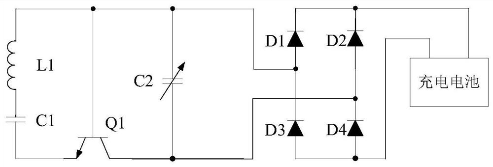 Intelligent wireless charging circuit and system