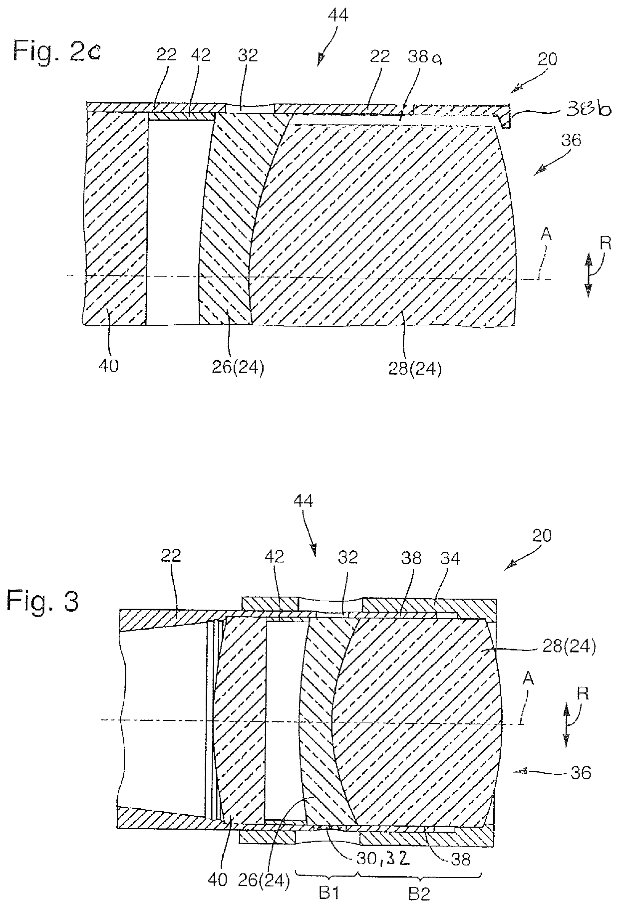 Eyepiece device for a surgical instrument