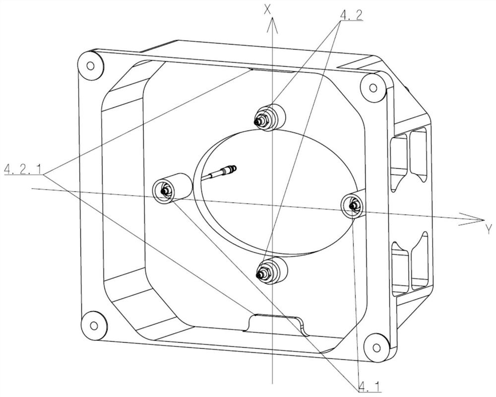 Rapid reflector system based on transmissive application of eddy current sensor